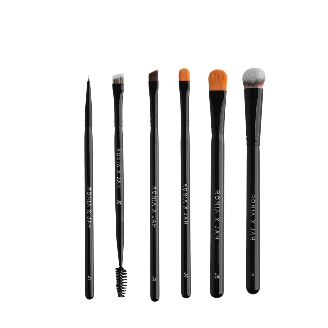 Set, Cut, Define and Shape! Must have six essential brush set!