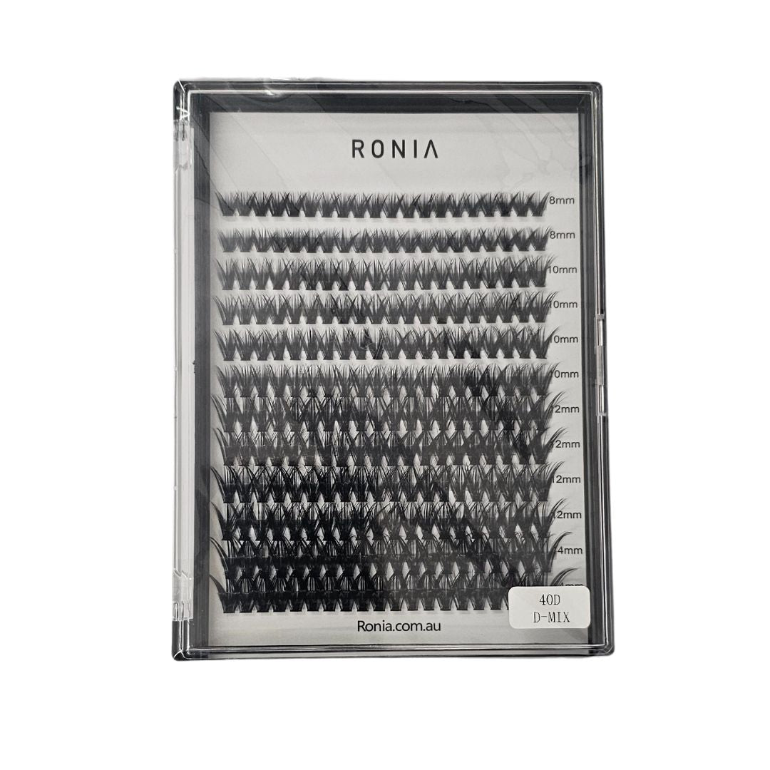 40D Individual Lashes, Clusters