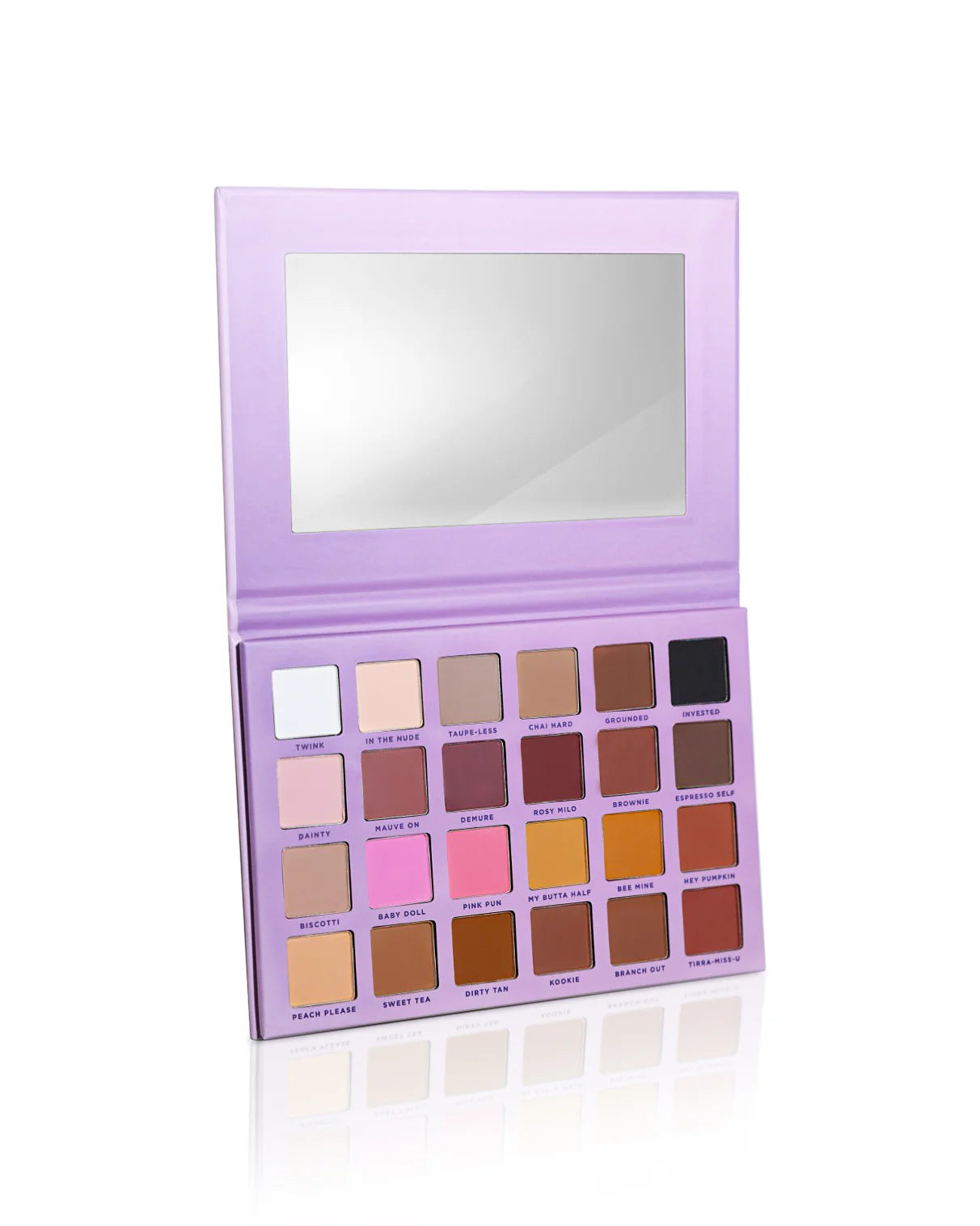 Pearly There 24 Matte Eyeshadow Palette by Pearcake Beauty