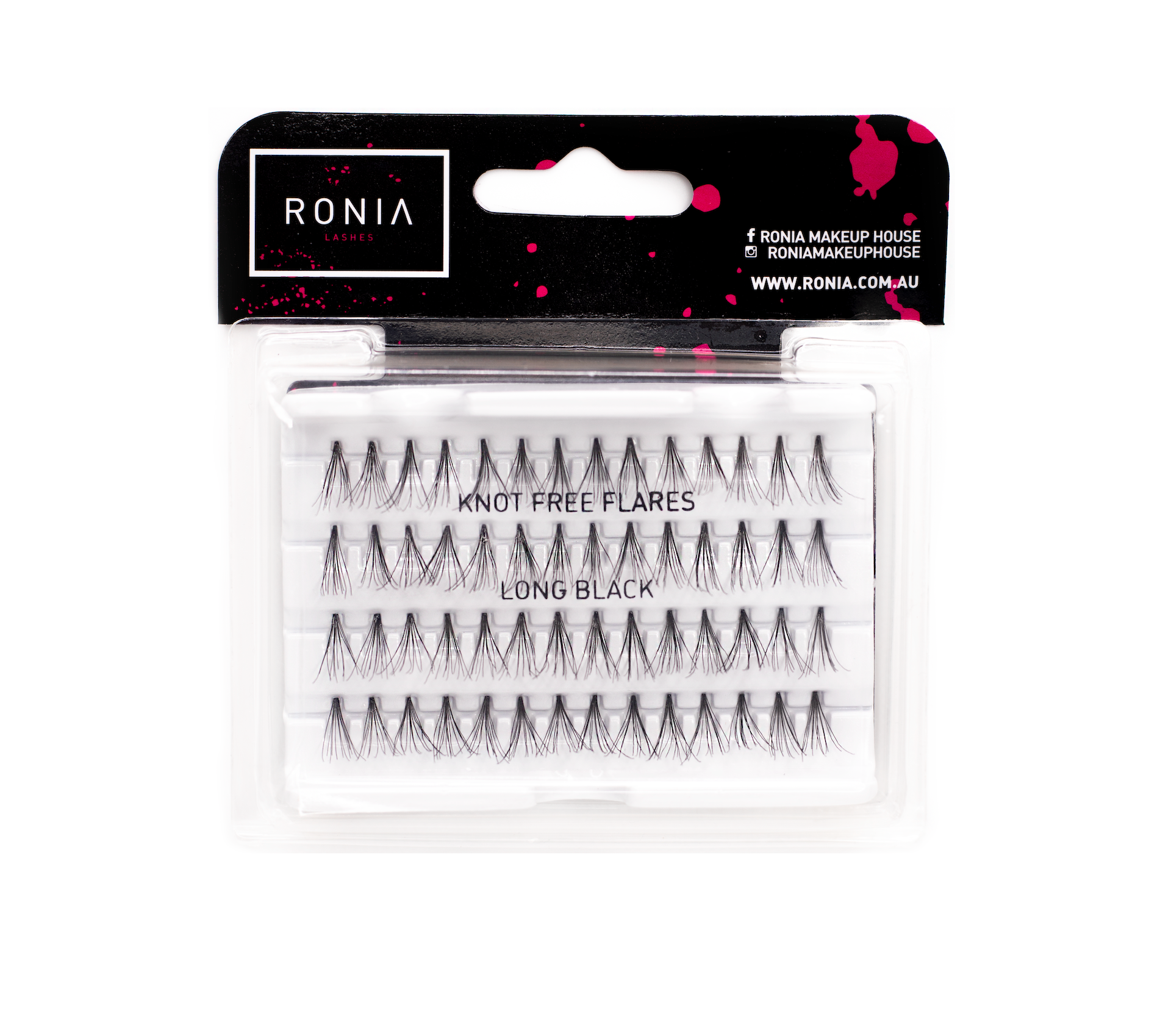 KNOT FREE Individual Eyelashes - Long