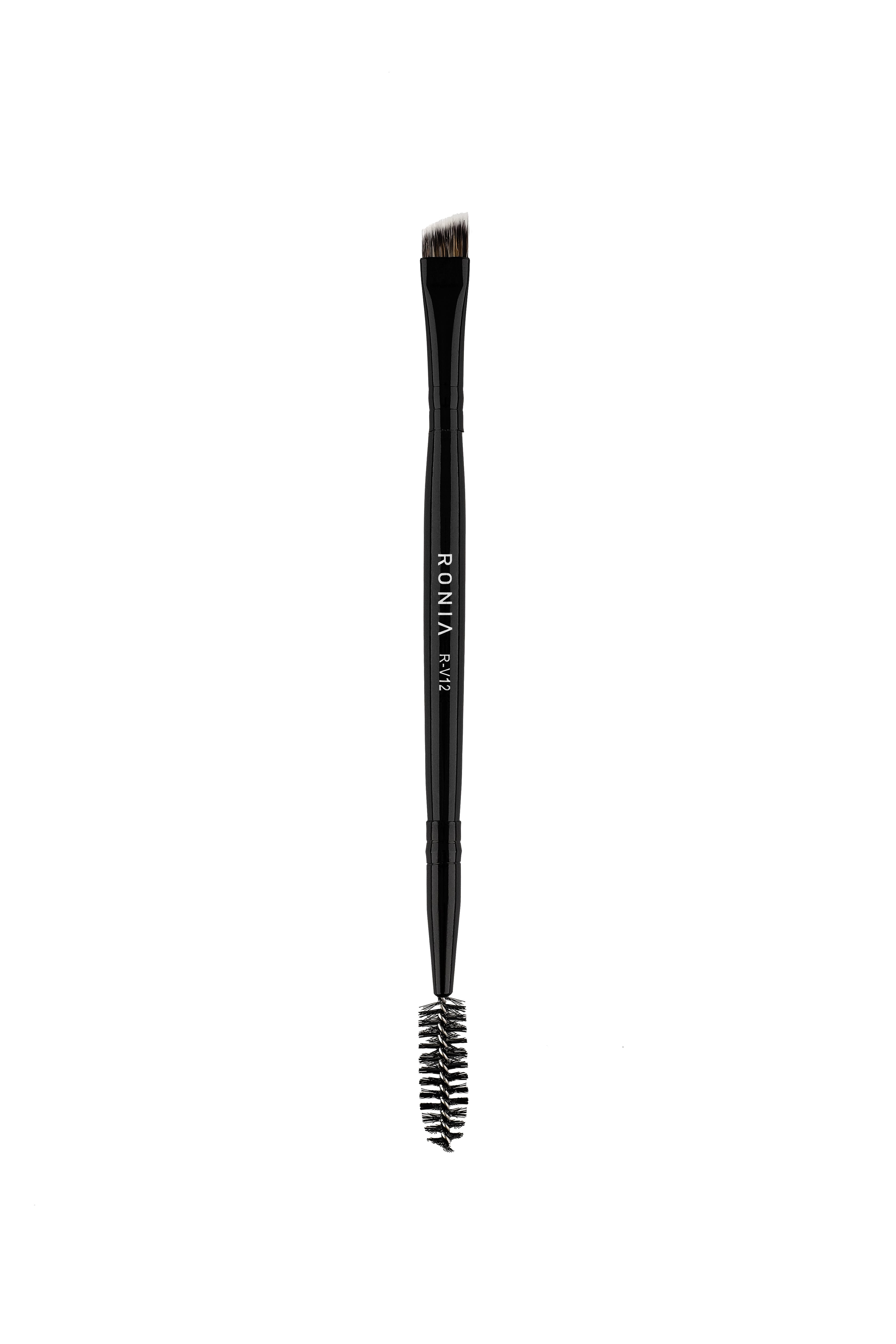 R-V12: DOUBLE ENDED EYEBROW BRUSH