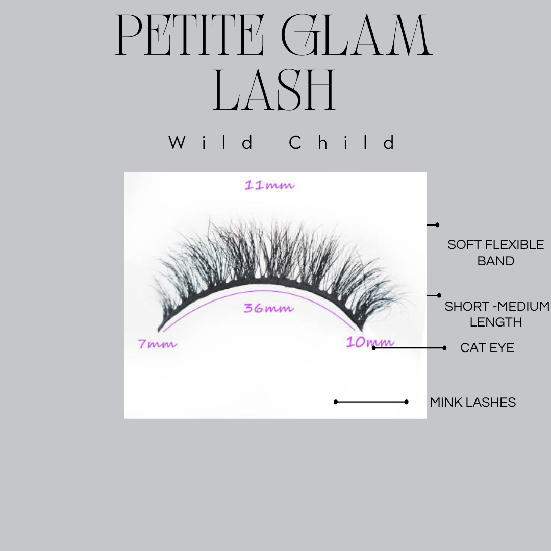 Wild Child - Petite glam lashes